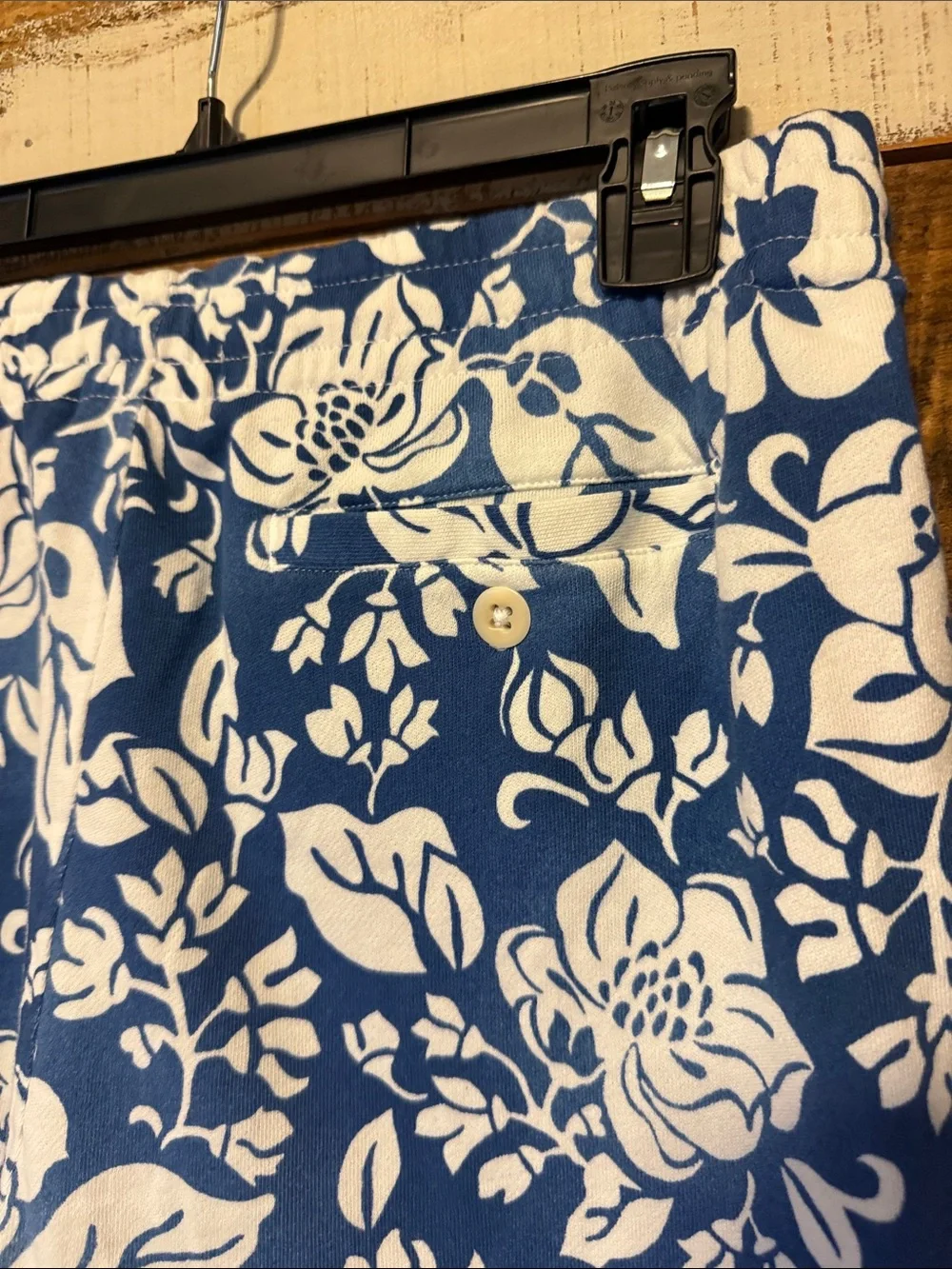 NWT Polo Ralph Lauren 7.5-Inch Floral Spa Terry Shorts